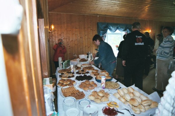 Het welkomstfeest, het eten 05-06