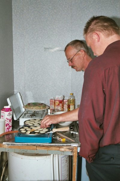 Het welkomstfeest, de poffertjes 05-06